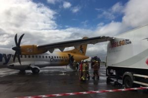 ATR 72 collided