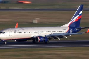 Aeroflot aircraft Boeing 737