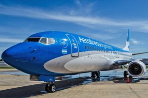 Aerolineas Argentinas cancelled flights