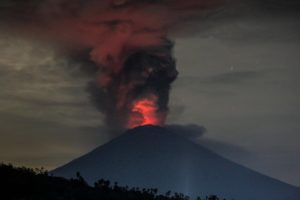 Agung volcano