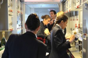 Air France flight attendants