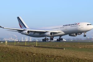 Air France plane Airbus A340