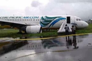 Airbus A320 runway excursion