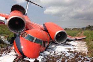 Antonov 74TK-100 overran runway