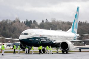 Boeing 737 max plane