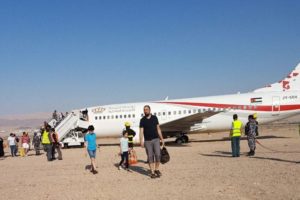 Boeing 737 runway excursion