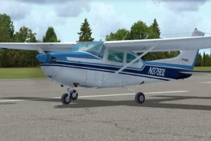 Cessna 182 plane