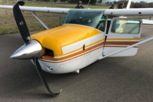 Cessna R182 Skylane RG crash-land