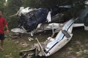 Cessna U206 airplane crash