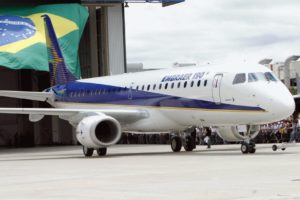 Embraer 190 aircraft