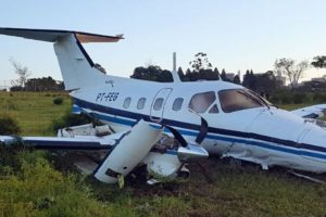 Embraer EMB-121A1 Xingu II crashl