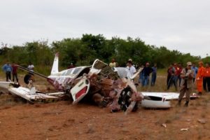 Embraer EMB-720D crashed