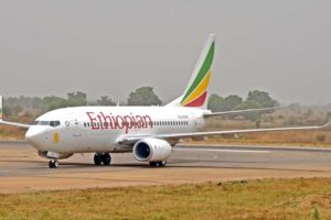 Ethiopian Airlines Boeing 737