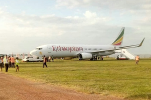 Ethiopian Airlines jet Boeing 737