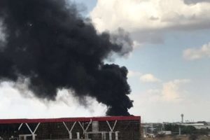 Nairobi airport fire