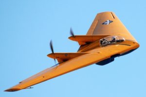 Northrop N9M aircraft crashed