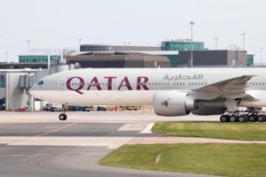 Qatar Airways plane