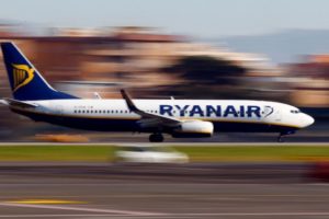 Ryanair takeoff