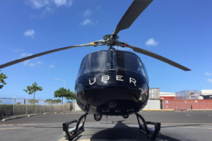 Uber helicopter charter